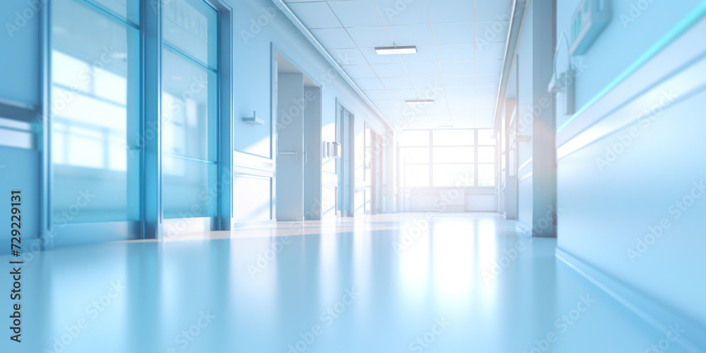 Blurred background of Hospital hallway. medicine concept. Blurred background of Hospital hallway. medicine concept.