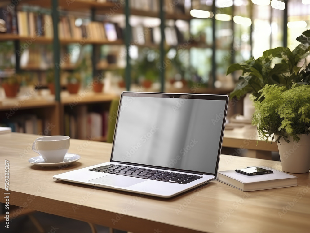 mockup image of laptop with blank transparent screen, PNG mockup image of laptop with blank transparent screen, PNG