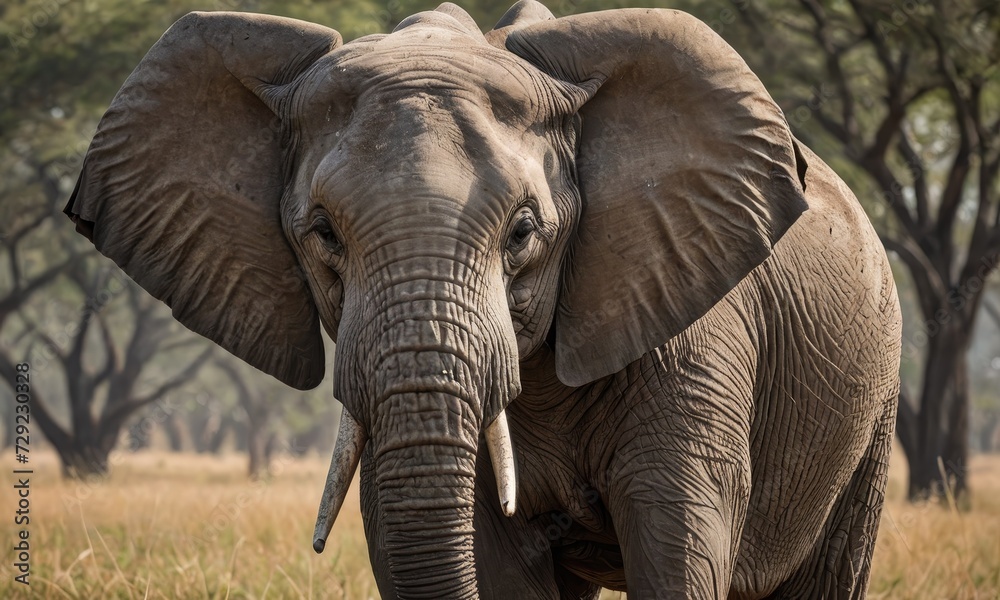 Pachyderm Paradise: Elephant Sanctuary in Savanna Splendor