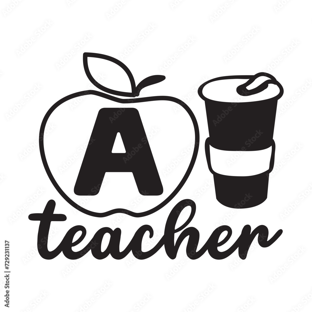 Back To School, Teacher Svg Bundle, Teacher Quote Svg, School Svg ...