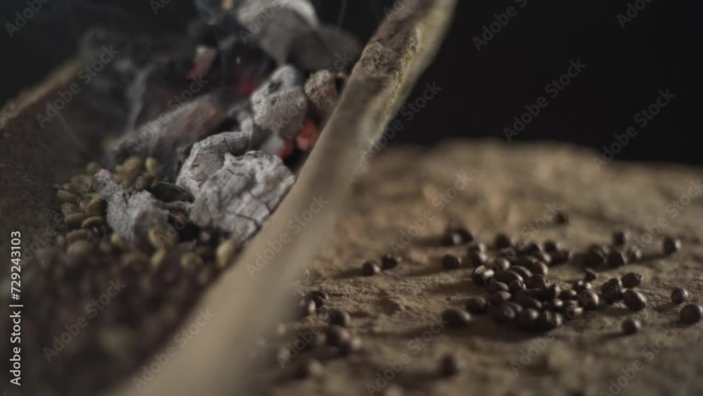 Natural roasted green organic coffee Natural roasted green organic coffee