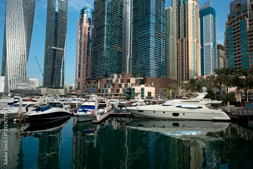 Dubai Marina Walk Canal, United Arab Emirates