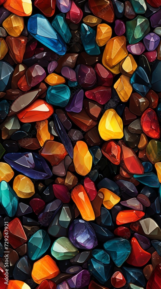 Gemstone Abstraction Generative AI Gemstone Abstraction Generative AI