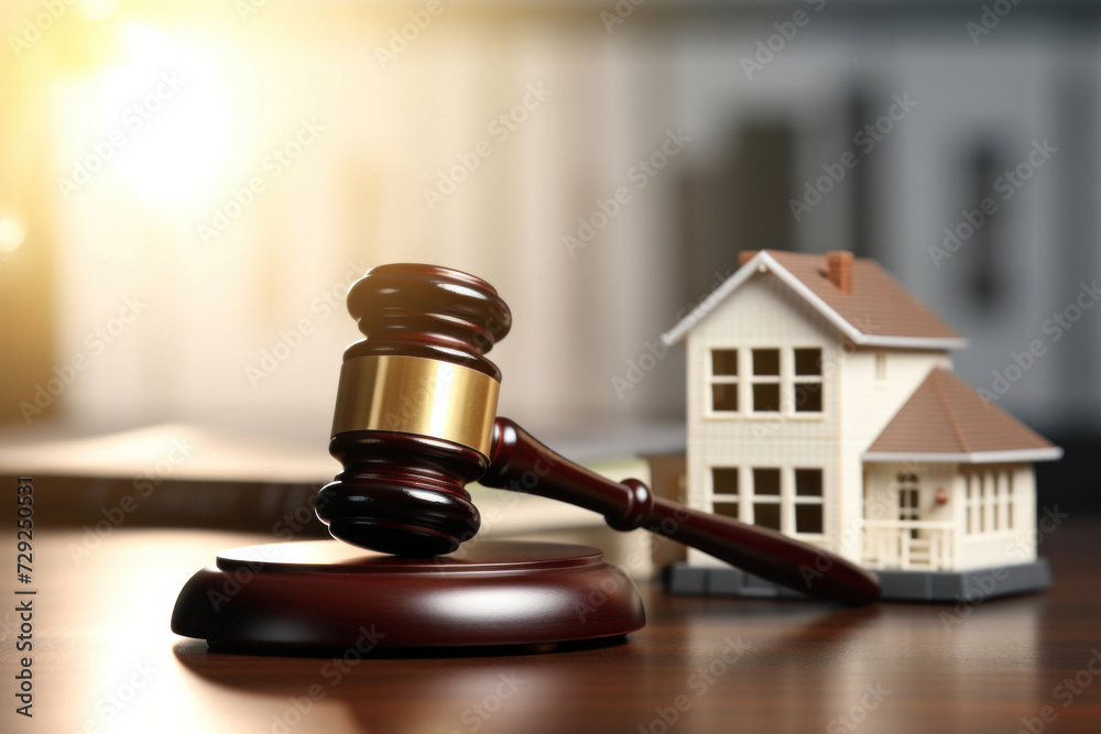custom made wallpaper toronto digitalA judge auction and real estate concept. Real estate law.