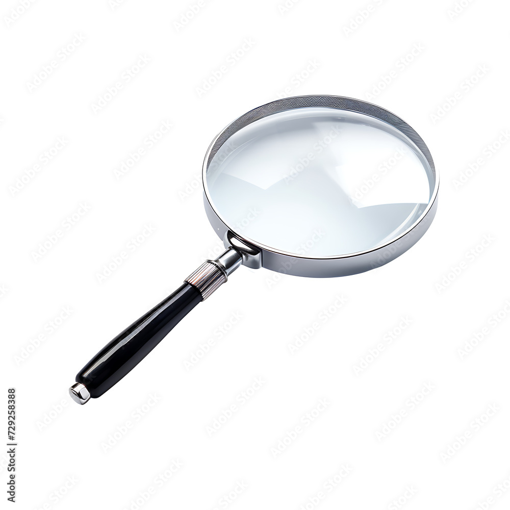Magnifying Glass – isolated object on transparent background Magnifying Glass – isolated object on transparent background