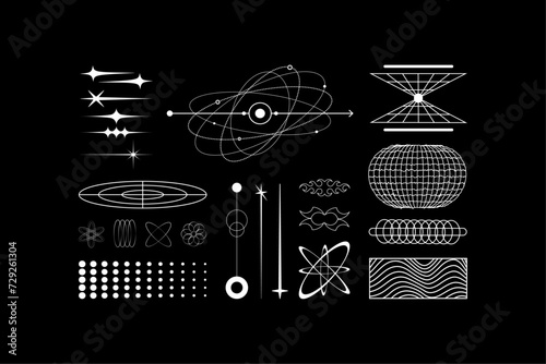 Absttract Vector Geometry Vapoware Forms