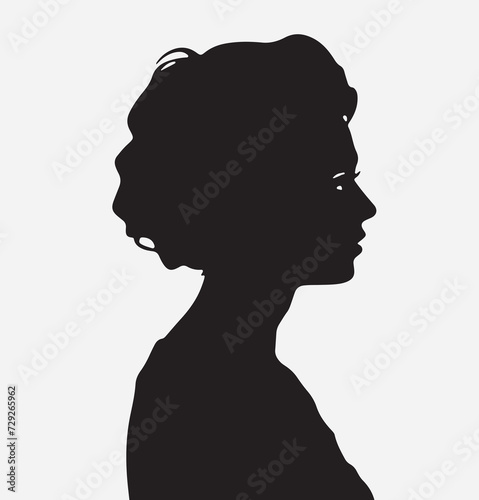 Silhouette of a woman