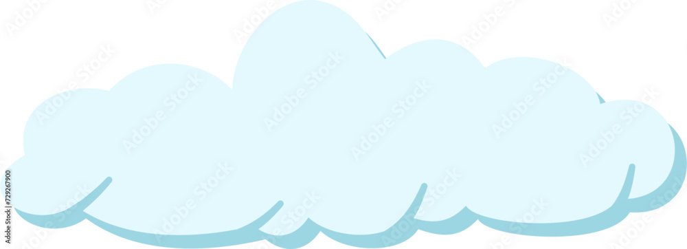 Cloud illustration Cloud illustration