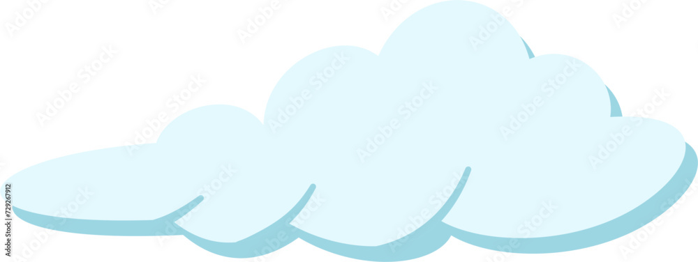 Cloud illustration Cloud illustration