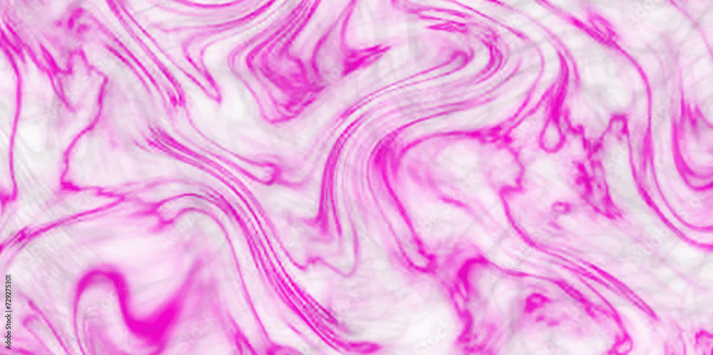Abstract background of mixed shades of pink nail polish with a marble pattern. Creative background colorful pink liquid paint. Bright and shiny pink background for any graphics design.