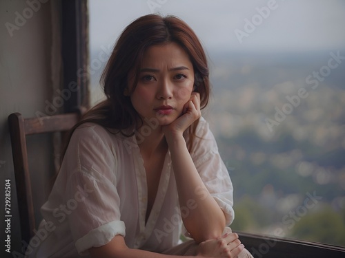 Glimpse of Sorrow, Capturing the Sorrow of a Young Lady, Portrait of a Young Woman in Sadness, Beautiful young woman in sad face, woman in sad face, sad woman closeup Free Download Glimpse of Sorrow, Capturing the Sorrow of a Young Lady, Portrait of a Young Woman in Sadness, Beautiful young woman in sad face, woman in sad face, sad woman closeup - GFXLoad