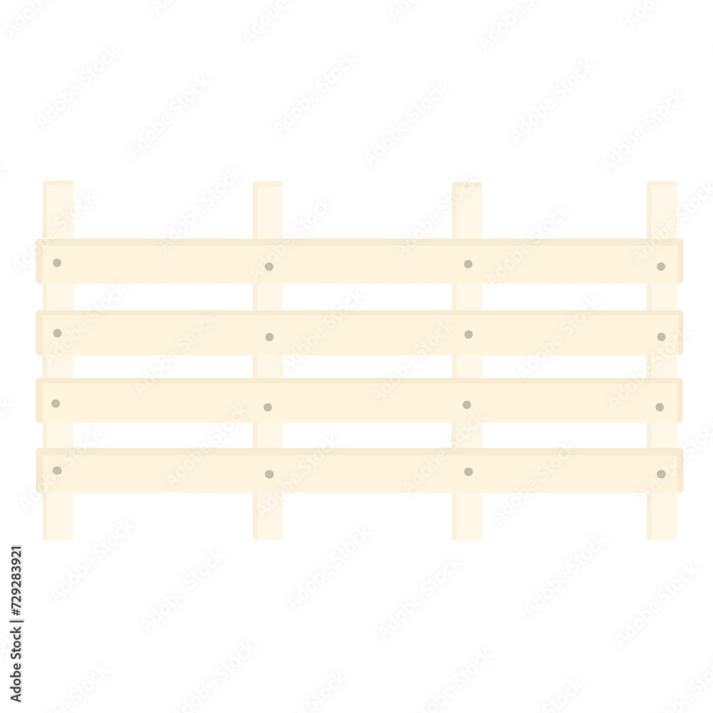 wooden fence isolated on white wooden fence isolated on white