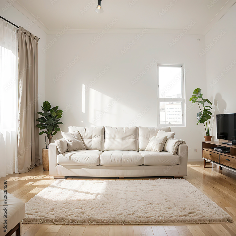 Fototapeta premium modern living room interior design