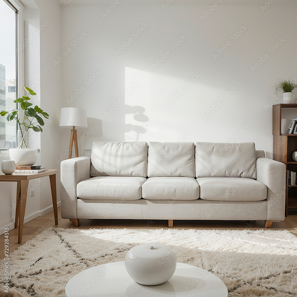 Fototapeta premium modern living room interior design