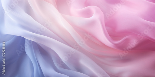 Beautiful pastel pink and violet tulle fabric