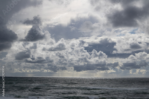 Ciel nuage sur mer