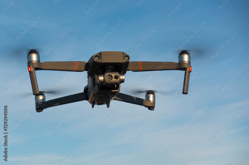 Drone enterprise, dual camera visual and thermal, for rescue and Temperature Check flying in the afternoon, for rescue and surveillance Drone enterprise, dual camera visual and thermal, for rescue and Temperature Check flying in the afternoon, for rescue and surveillance