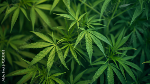 close-up leaf medical marijuana (hemp, cannabis) background.