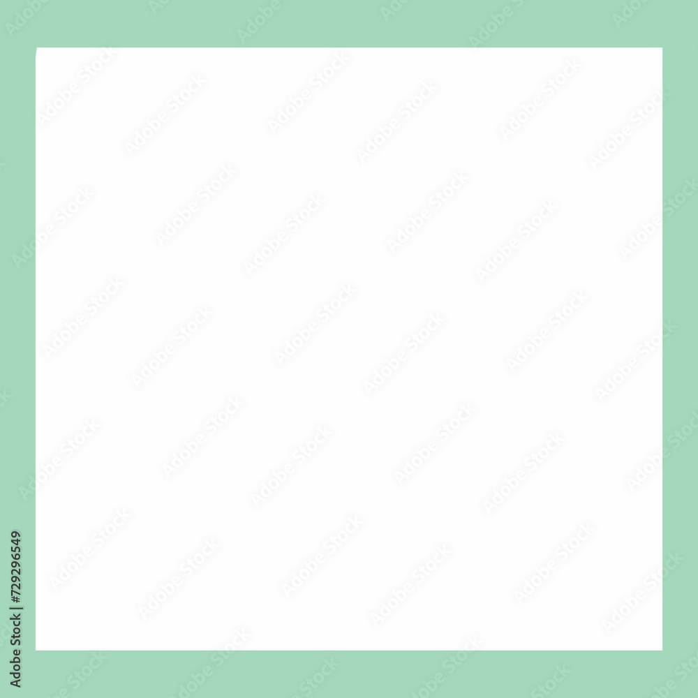 green frame with a border green frame with a border
