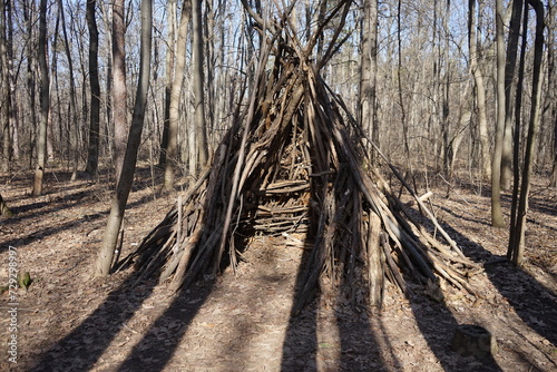 Shelter in the woods