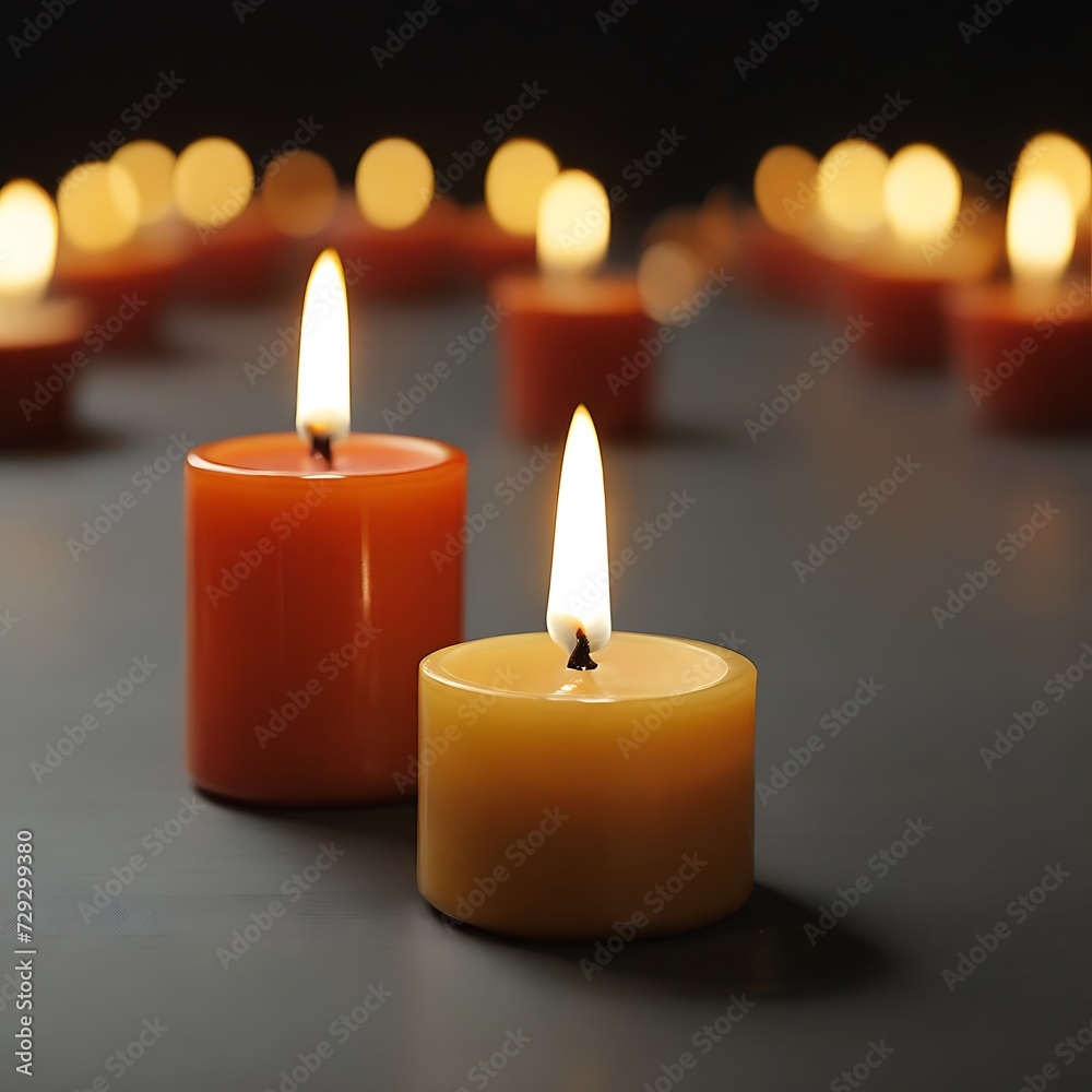 candles in the dark candles in the dark