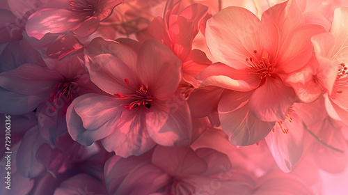 close up of pink flower background , floral wallpaper photo