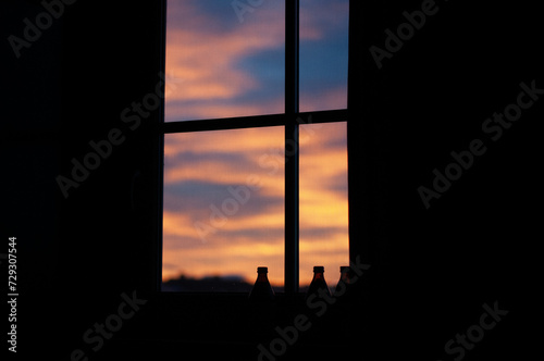 sunset from the window © Akihiro