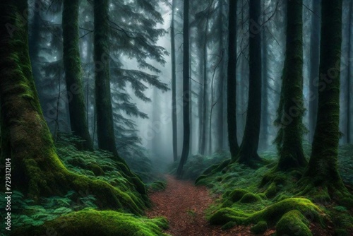 fog in the forest © M Farooq