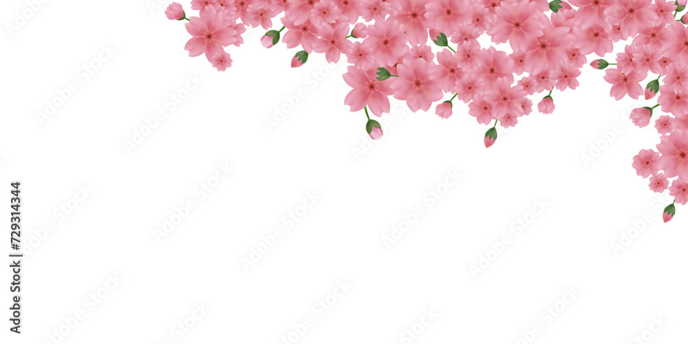 花びらが舞う背景素材 桜のイラスト 花びらが舞う背景素材 桜のイラスト