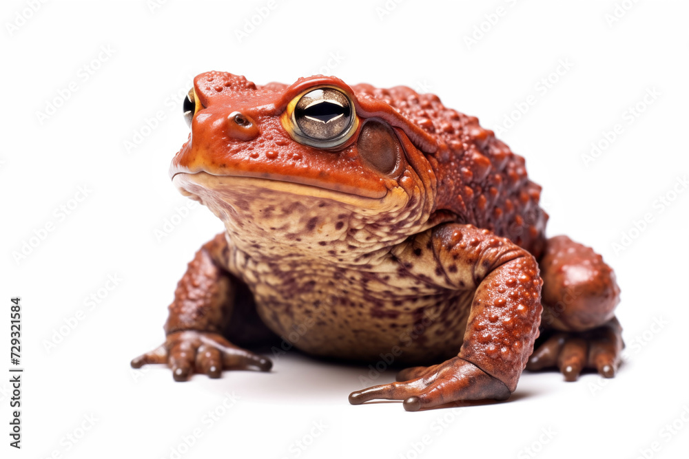 Fototapeta premium Toad Isolated on White Background