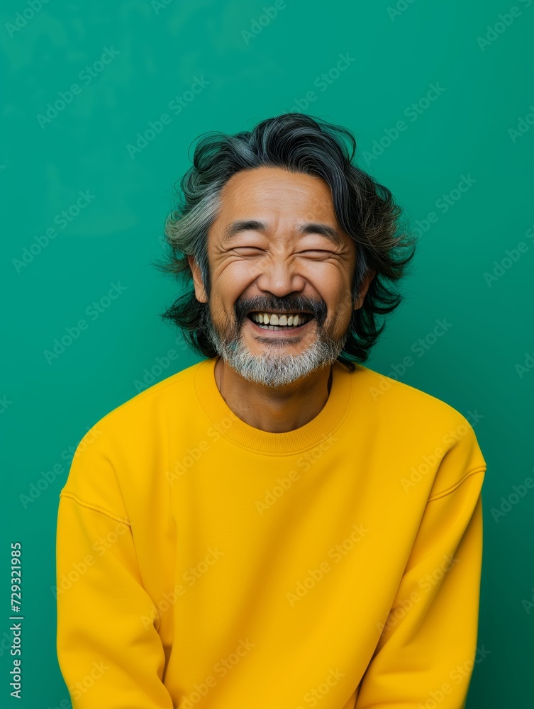 Portrait of an handsome Asian senior man Portrait of an handsome Asian senior man