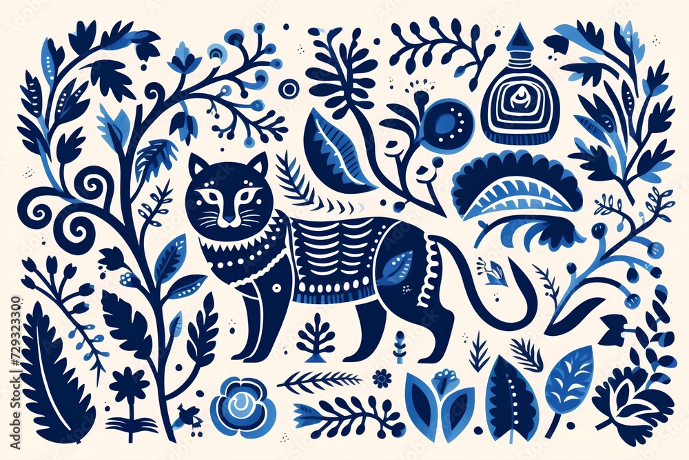 Obraz premium Art of life animal in nature 