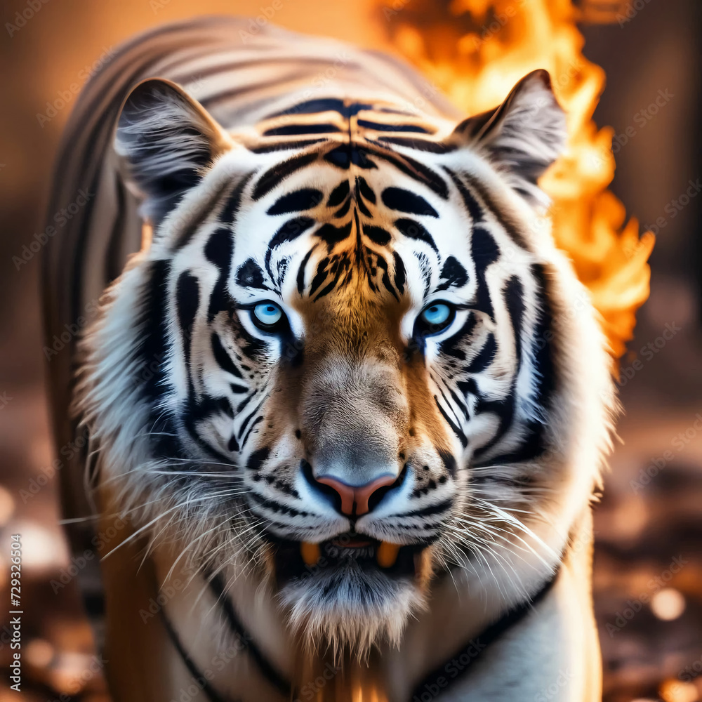 Obraz premium portrait of a bengal tiger