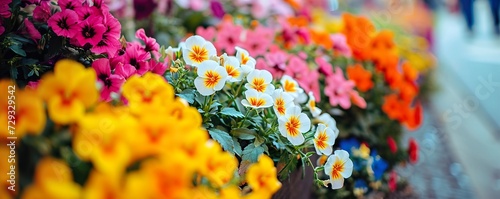 flowers in the garden photo