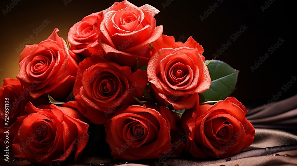 Bouquet of Roses taken in a beautiful light studio Bouquet of Roses taken in a beautiful light studio