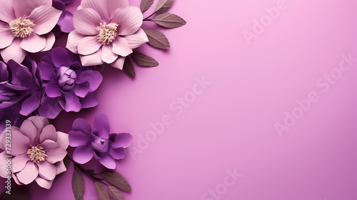 women's day background, floral border background