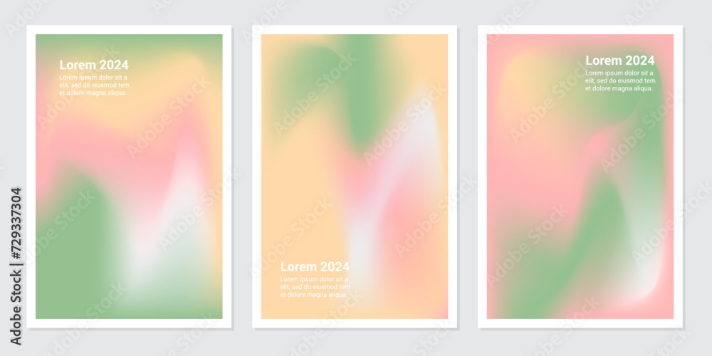 Liquid gradient color background design and Fluid composition. Creative illustration for poster, web, landing, page, cover, ad, greeting, card, promotion.