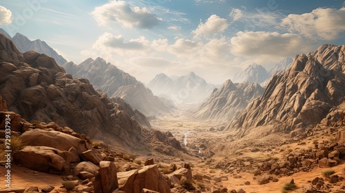 Mount Sinai from the Bible