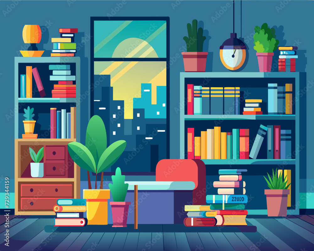 bookshelf with books bookshelf with books