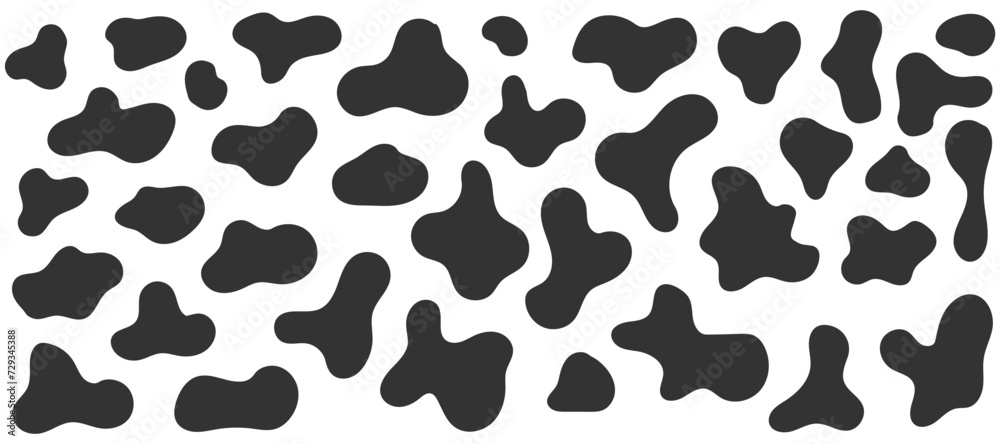 36 elements Blob shape organic set. Random black cube drops simple shapes. Pebble, inkblot, drops and stone silhouettes. Collection of paint liquid black blotch spot irregular form 36 elements Blob shape organic set. Random black cube drops simple shapes. Pebble, inkblot, drops and stone silhouettes. Collection of paint liquid black blotch spot irregular form