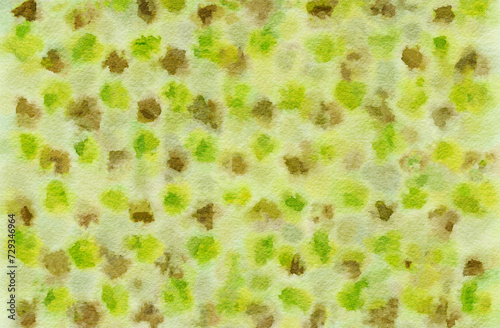 Camo watercolor spotted background, abstract pattern background, graphic design