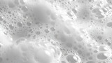 Abstract background white soapy foam texture.generative ai