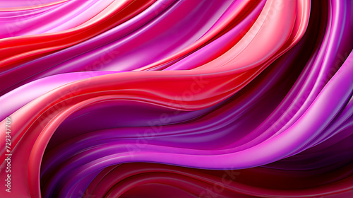 Purple Fluid Abstract