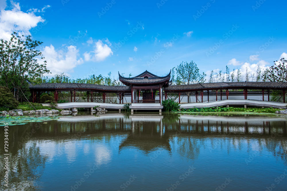 pavilion in the park