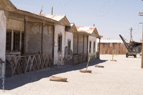 Geisterstadt Humberstone und Santa Laura Salpeterwerke, Chile, Südamerika