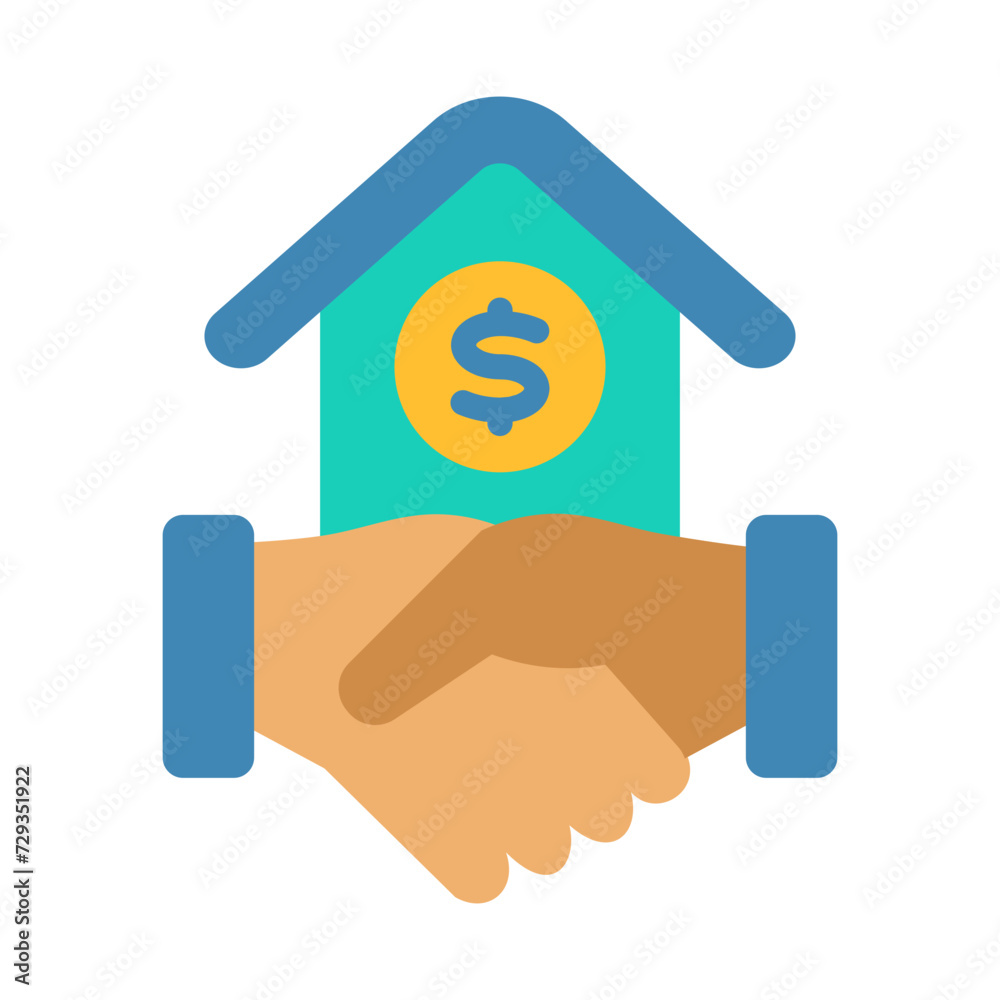 Real Estate Transaction- Icon