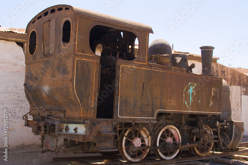 Geisterstadt Humberstone und Santa Laura Salpeterwerke, Chile, Südamerika photo