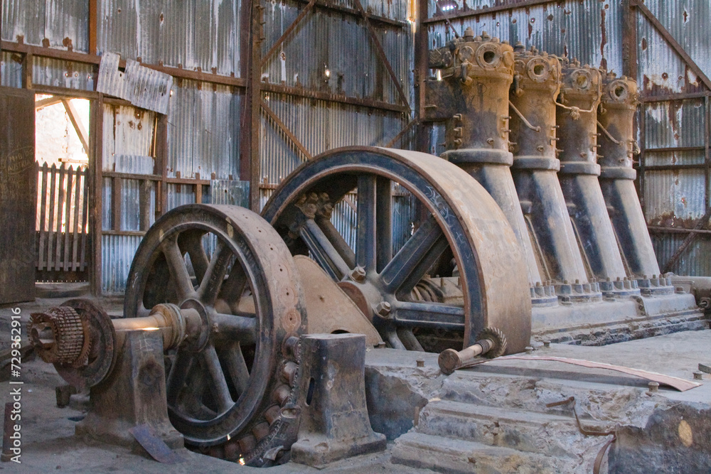 Geisterstadt Humberstone und Santa Laura Salpeterwerke, Chile, Südamerika