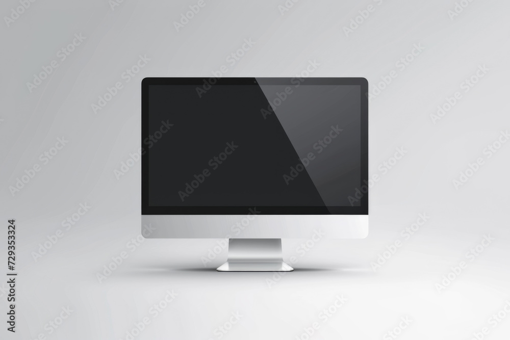 Mock up Desktop computer. Screen device mockup blank monitor. Mock up Desktop computer. Screen device mockup blank monitor.