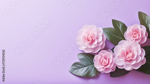 Women's Day or Mother's Day theme background, decorative flower background pattern